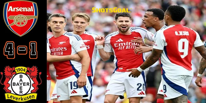 Laga Persahabatan : Arsenal Vs Bayer Leverkusen