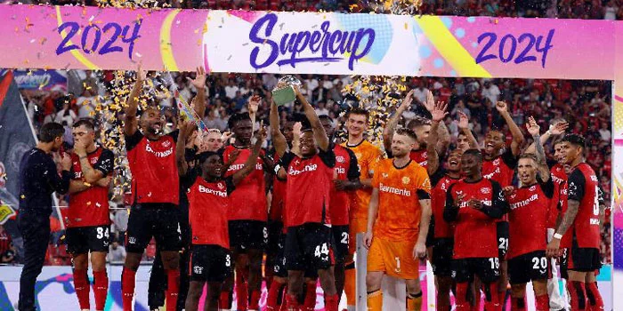 Bayer Leverkusen jadi Juara Baru Piala Super Jerman, Minggu, 18 Agustus 2024