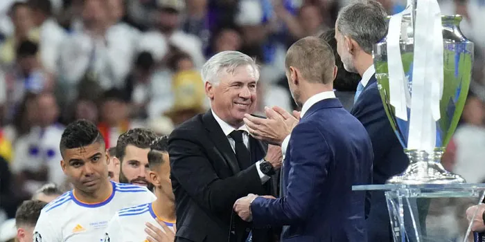 Carlo Ancelotti Pelatih Tersukses Sepanjang Sejarah Di Piala Super Eropa