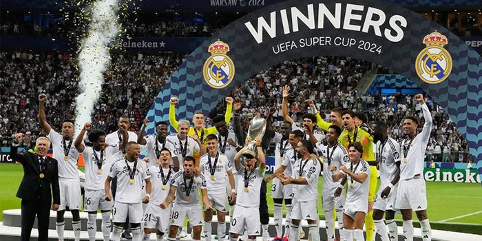 Real Madrid Juara Piala Super Eropa 2024 Di National Stadium Warsaw